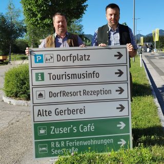 Leitsystem - Foto: Tourismusverein Mitterbach