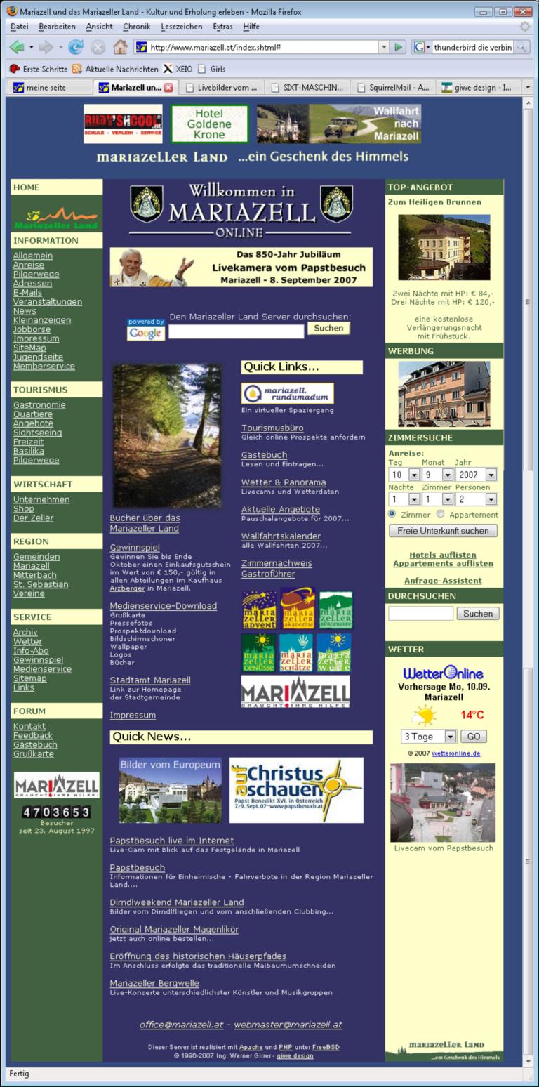 Startseite 2007 Startseite 2007