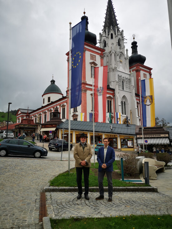 EU-Gemeinderäte Johann Hollerer und Fabian Fluch - Foto: Stadtgemeinde Mariazell