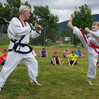 Taekwondo in Mariazell - Foto: Hubert Cafuta, www.yu-taekwondo.at