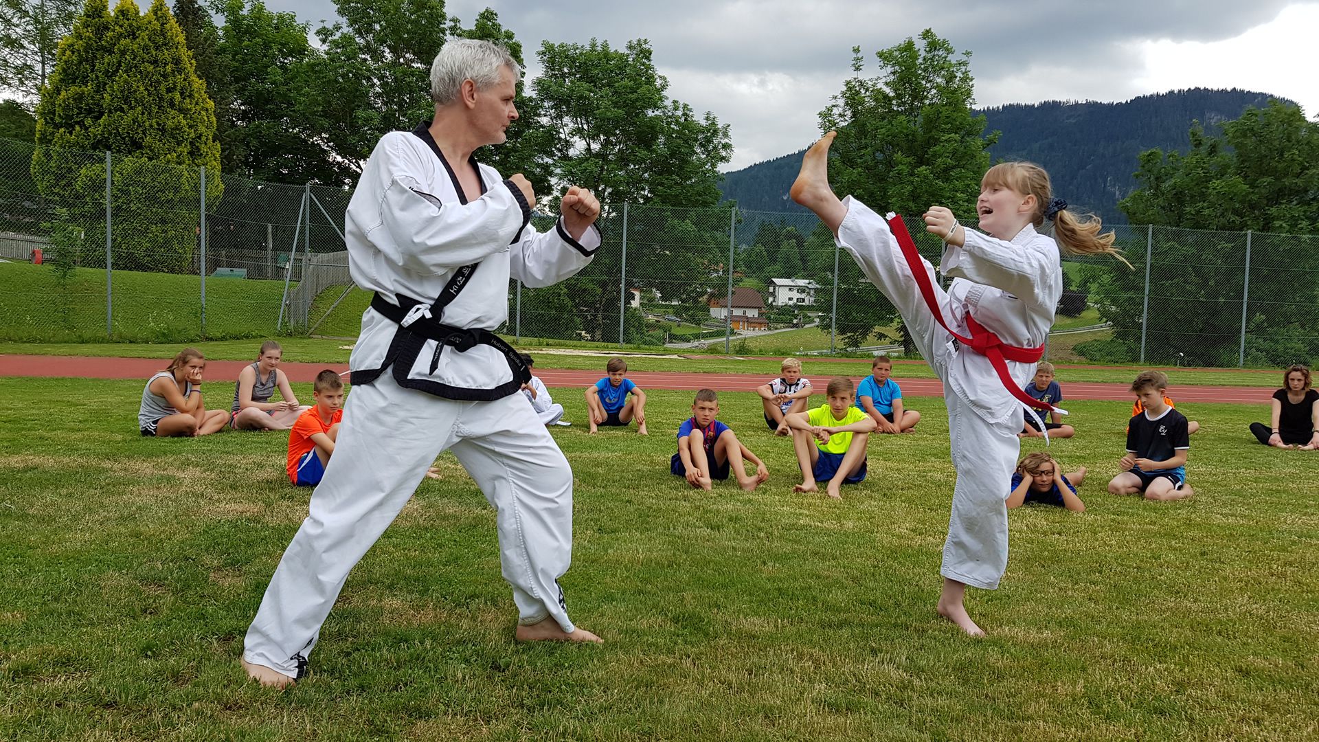 Taekwondo in Mariazell - Foto: Hubert Cafuta, www.yu-taekwondo.at