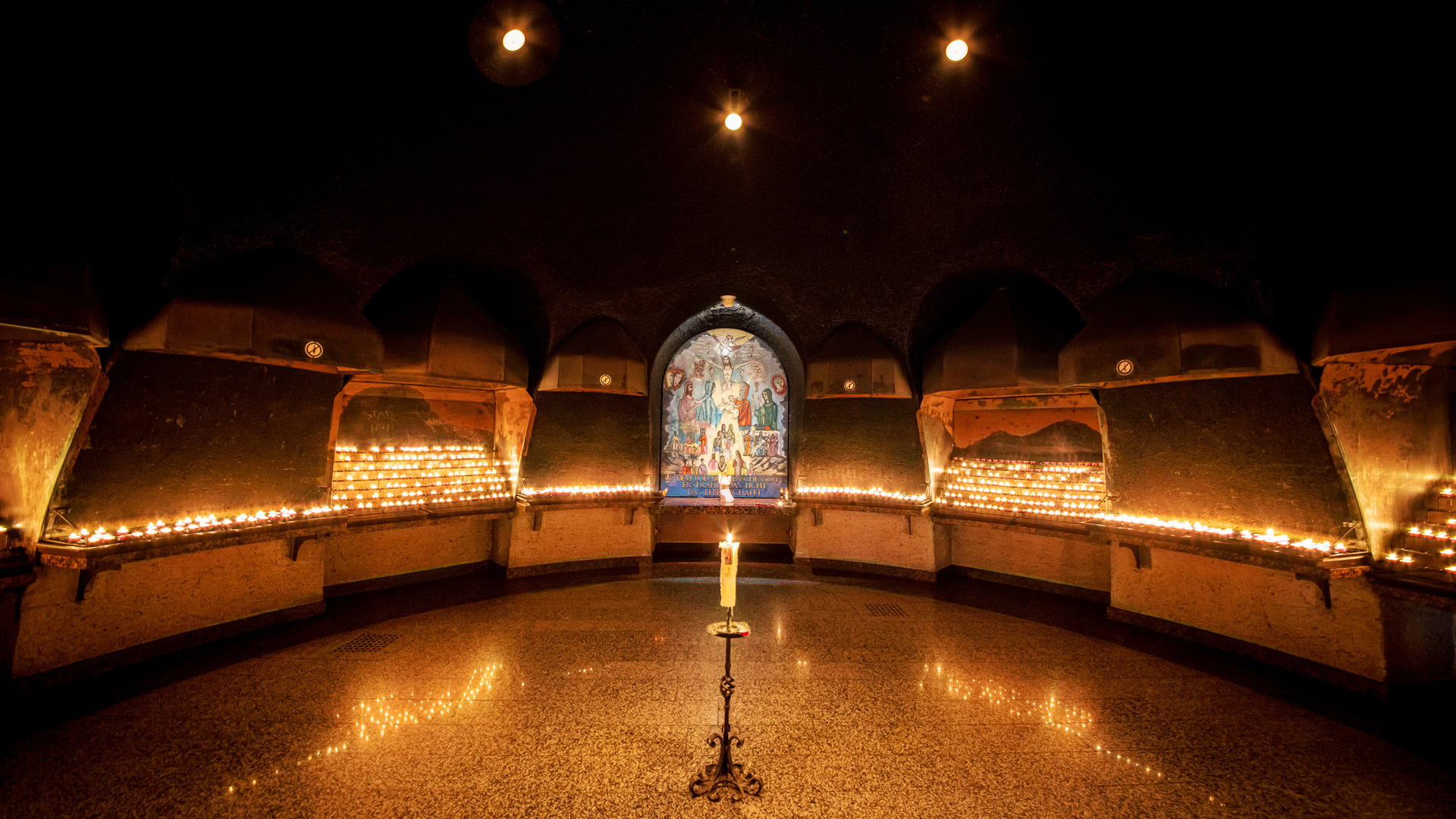 Kerzengrotte Basilika Mariazell - Foto: Fred Lindmoser