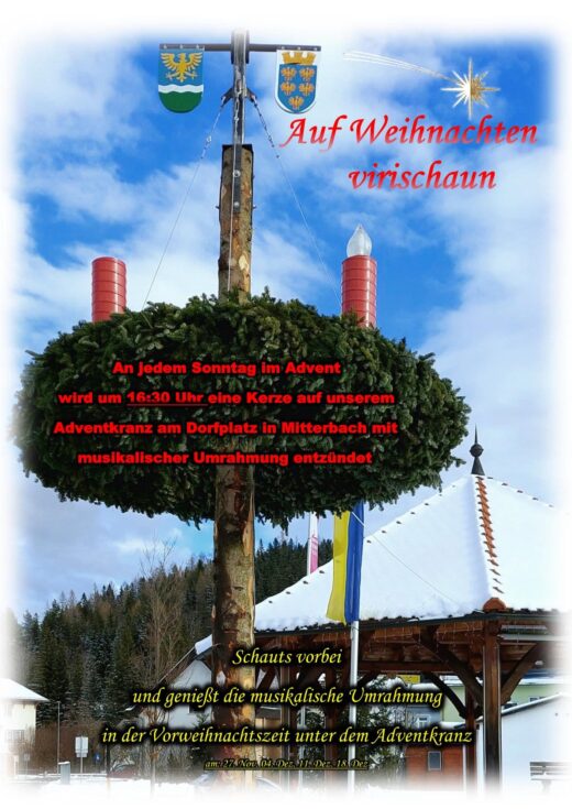 Adventkranz Mitterbach - Foto: Tourismusverein Mitterbach