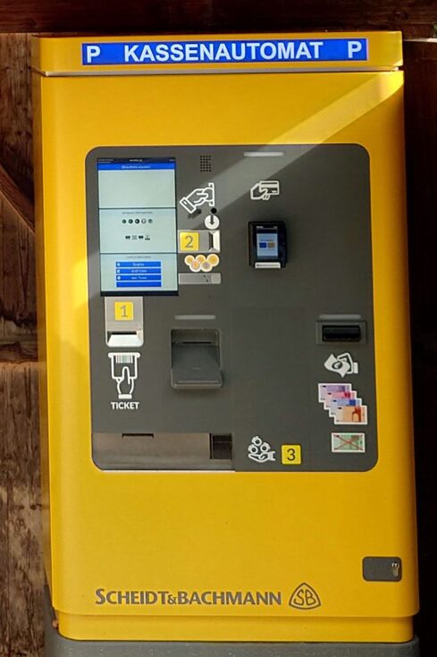 Parkautomat Erlaufsee - Foto: Mariazell Online