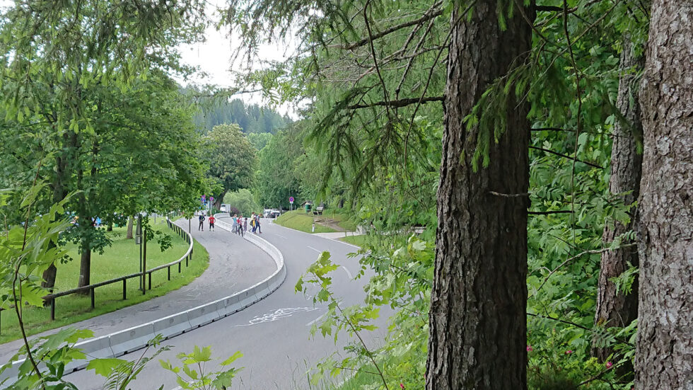Sicherer Verkehrsweg für Fußgänger und Radfahrer - Foto: Mariazell Online