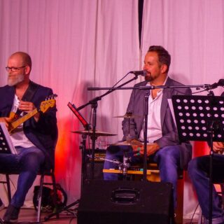 A Gentle Conversation und Hermann Tödtling im Mariazeller Theaterstadl - Foto: Mariazell Online