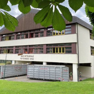 Bauhof beim Ausräumen der MS Mariazell - Foto: Stadtgemeinde Mariazell