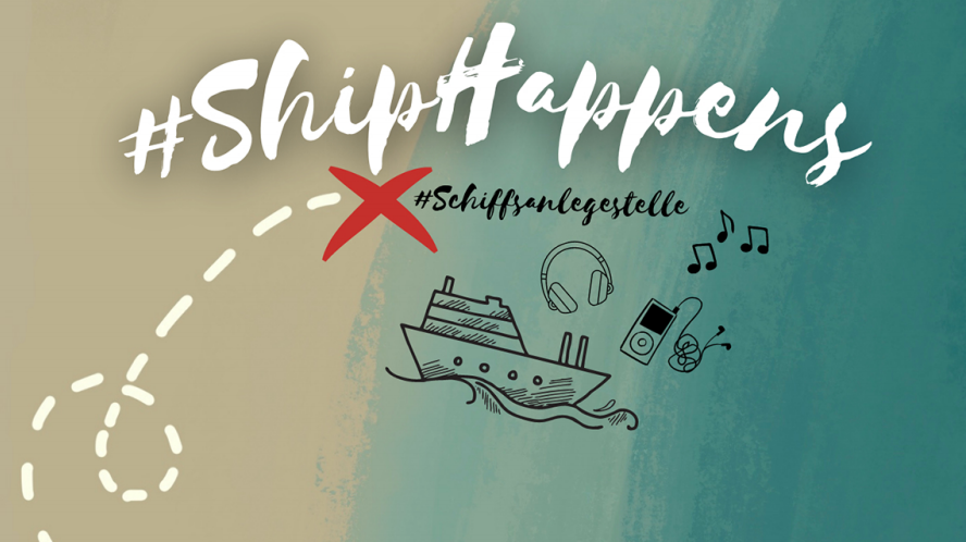 Plakat Ship-Happens - Schweiger's Stadtmarketing