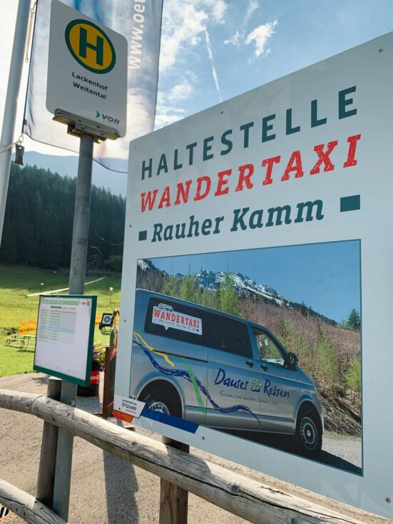 Wandertaxi - Foto: Naturpark Ötscher Tormäuer