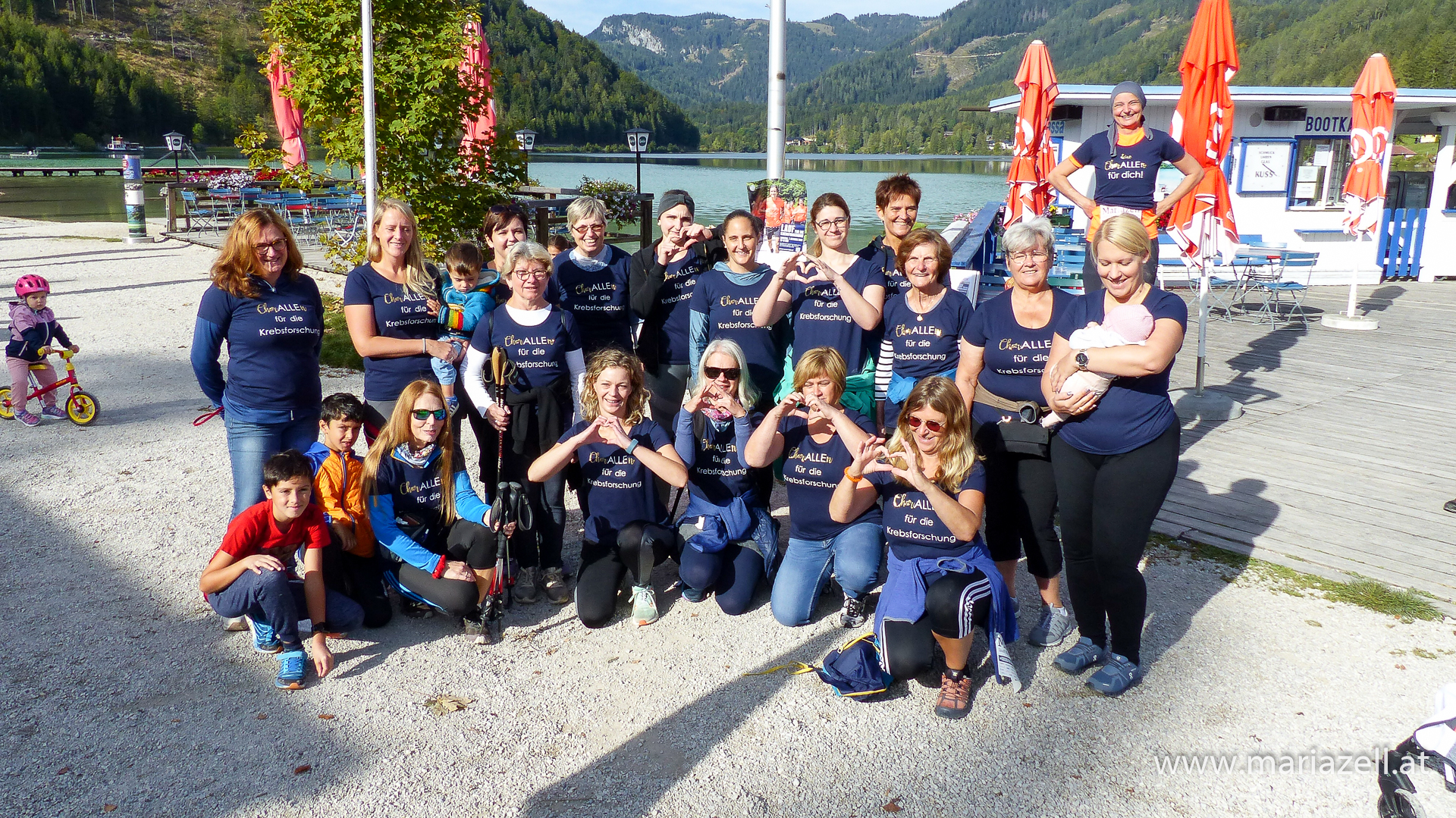 Krebsforschungslauf 2023 am Erlaufsee - Foto: Mariazell Online