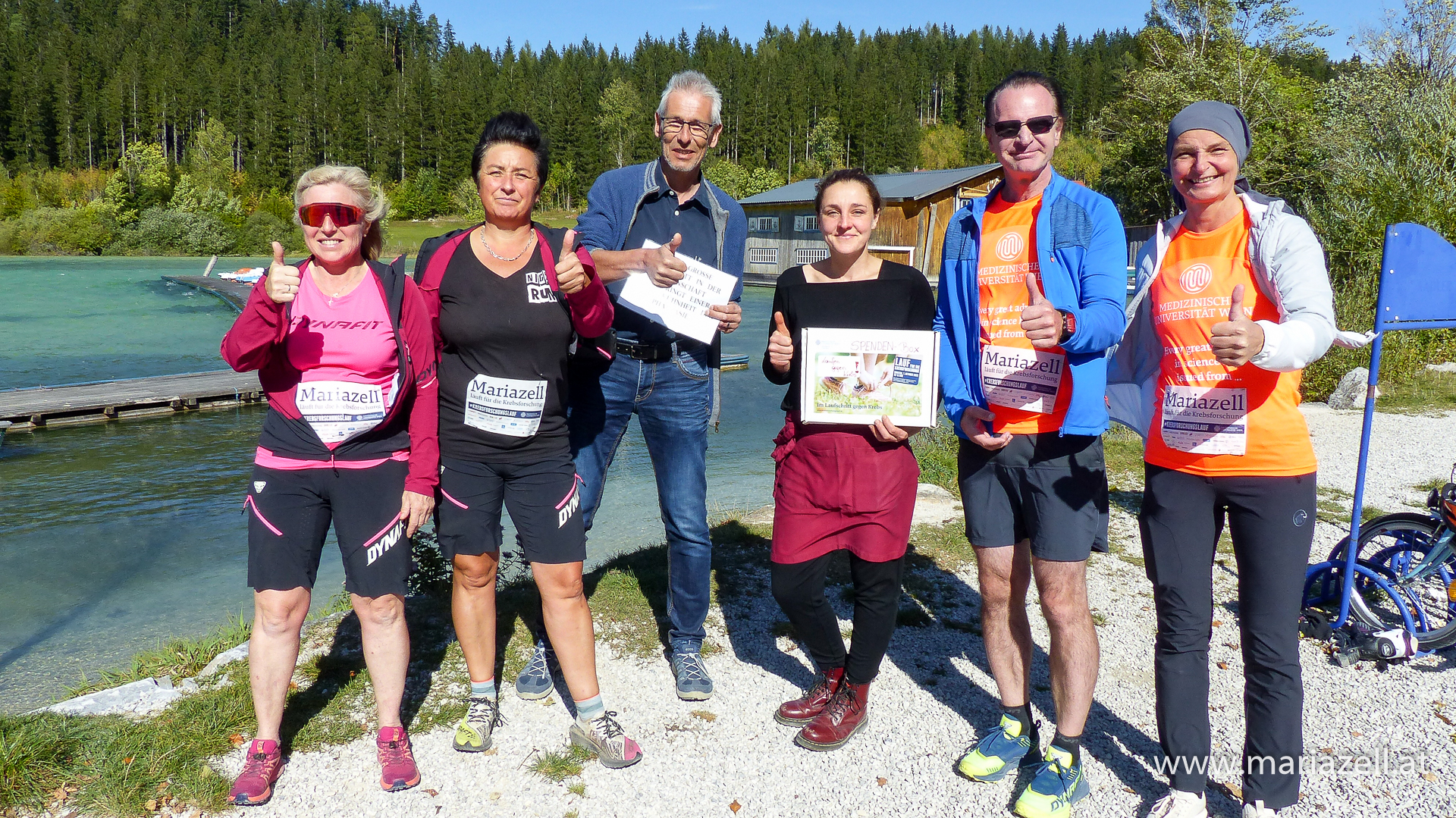 Krebsforschungslauf 2023 am Erlaufsee - Foto: Mariazell Online