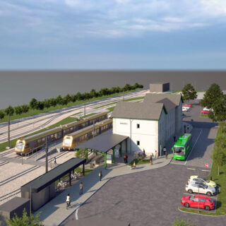 Konzept Bahnhof Mariazell - Bild: Schneider Consult