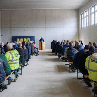 Gleichenfeier Schulzentrum - Foto: Josef Kuss