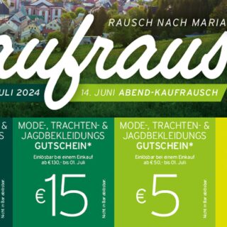 Kaufrausch im Kaufhaus Arzberger 2024
