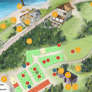 Camping-Buchungsplan