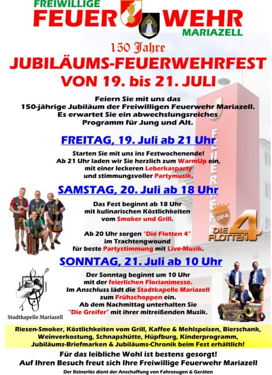 Florianifest 2024 - Foto: Freiwillige Feuerwehr Mariazell