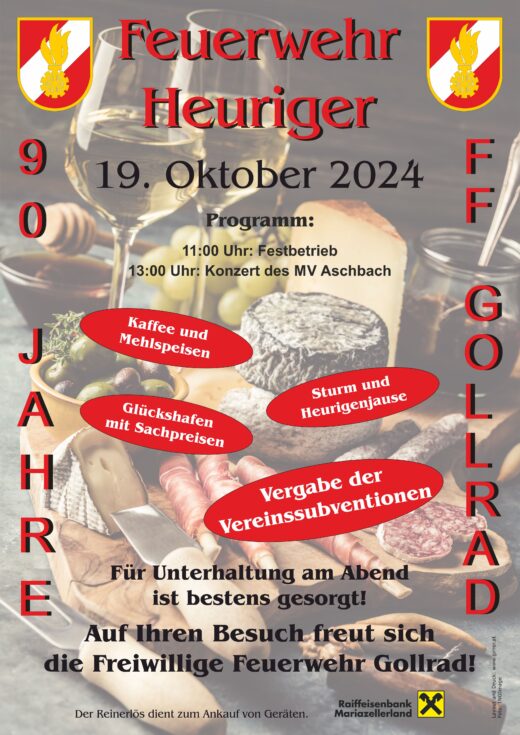 Feuerwehr Heuriger - Foto: FF Gollrad