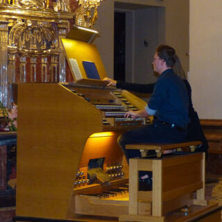 Orgelkonzert von Florian Kaier ls Auftakt zum Patrozinium in der Basilika Mariazell - Foto: Mariazell Online