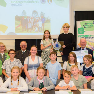 Angelobung Kindergemeinderat Mariazell - Foto: Josef Kuss