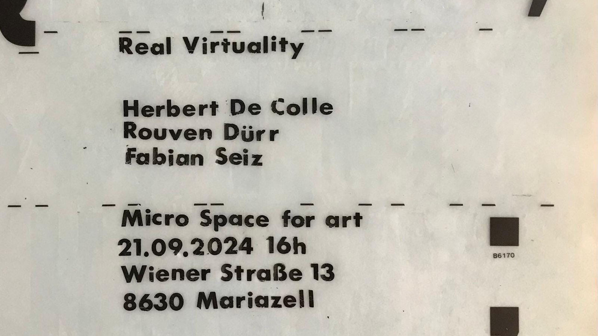 Sujetbild Ausstellung - Quelle: Facebook
