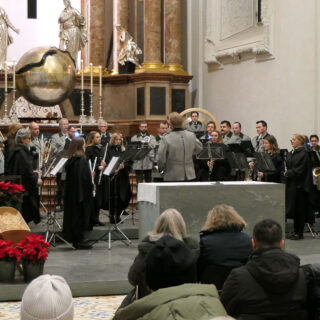 Weihnachtsblasen der Stadtkapelle Mriazell 2024 - Foto: Mariazell Online