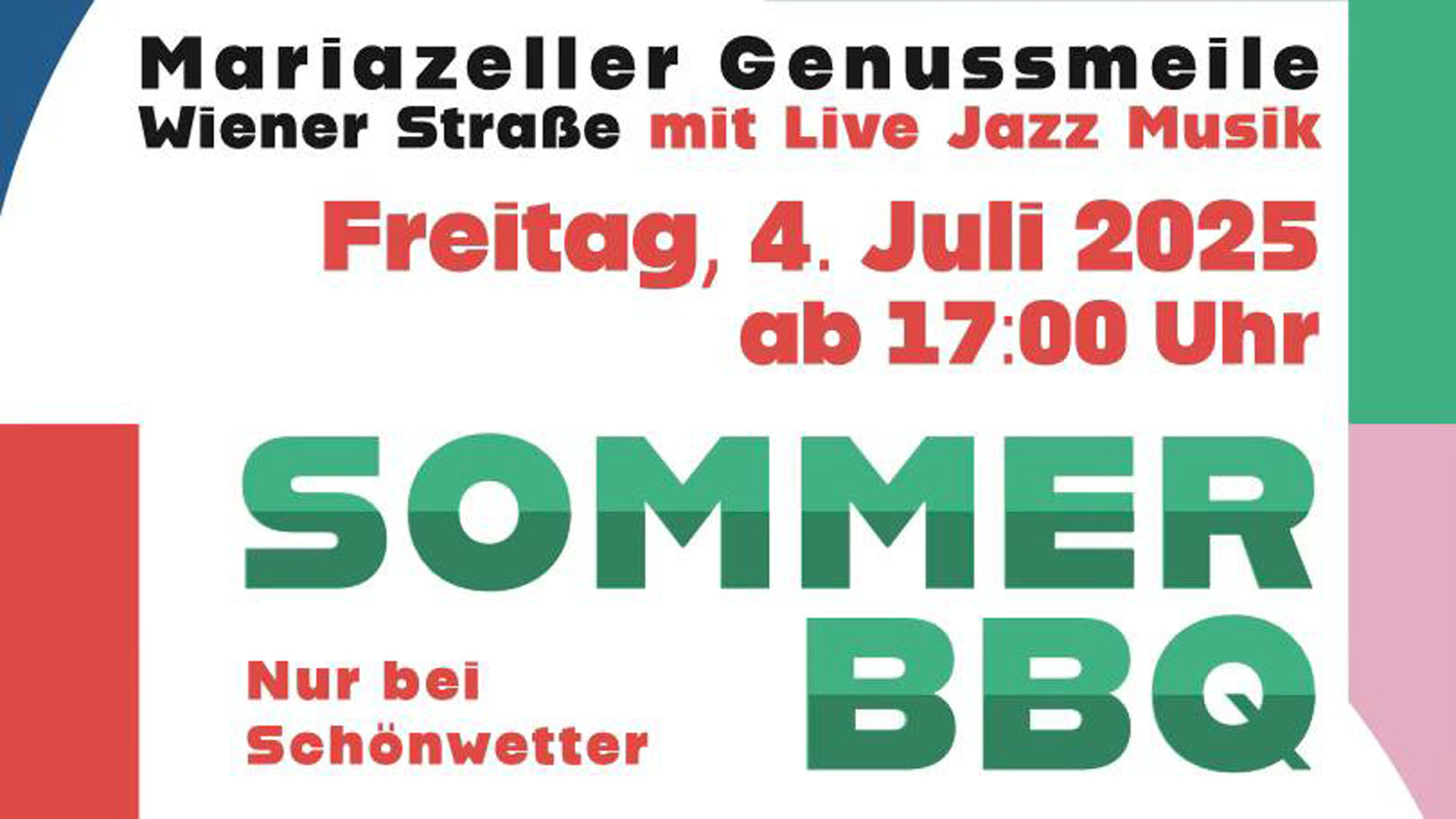 Lange Tafel Plakat - Quelle: Facebook