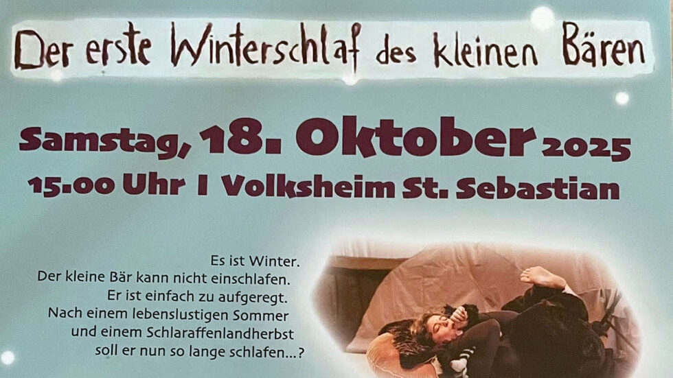 Erzähltheater - Plakat: Kulturverein K.O.M.M.