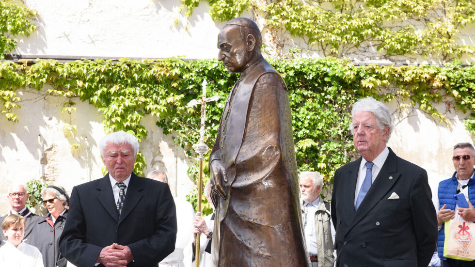 Enthüllung der Mindszenty-Statue in Mariazell - Foto: Josef Kuss