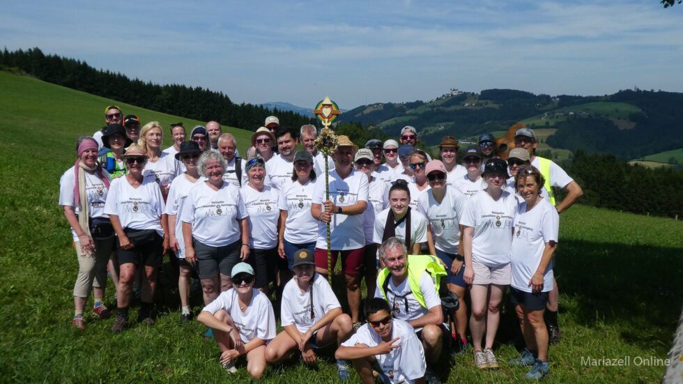 Fußwallfahrt zum Sonntagberg 2025 - Foto: Mariazell Online