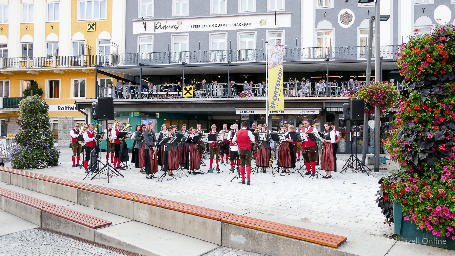Abendkonzert Musikverein Mitterbach am 6. August 2025 - Foto: Mariazell Online