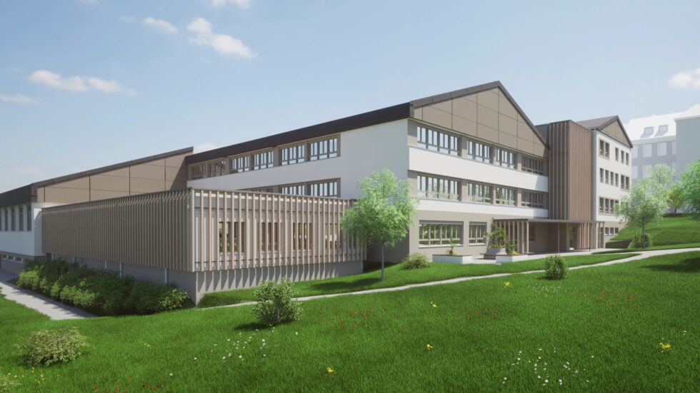 Abbildung Schulzentrum - zVg. Stadtgemeinde Mariazell