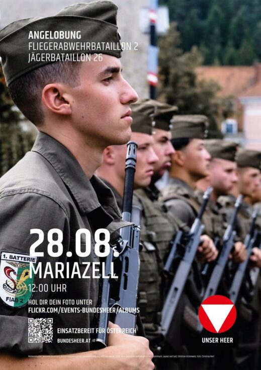 Angelobung in Mariazell - Foto: Bundesheer