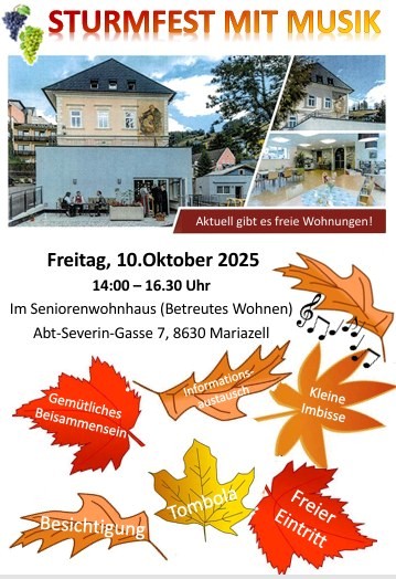 Sturmfest mit Musik im Betreuten Wohnen