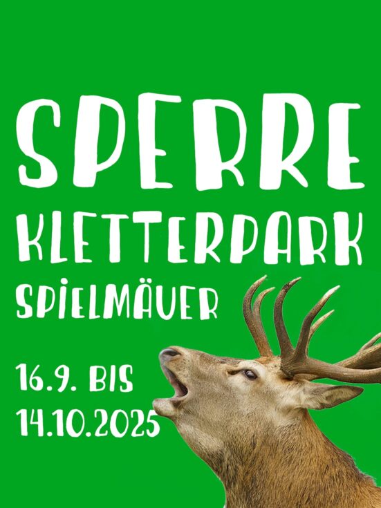 Sperre Kletterpark Spielmäuer - Foto: Naturfreunde Mariazell