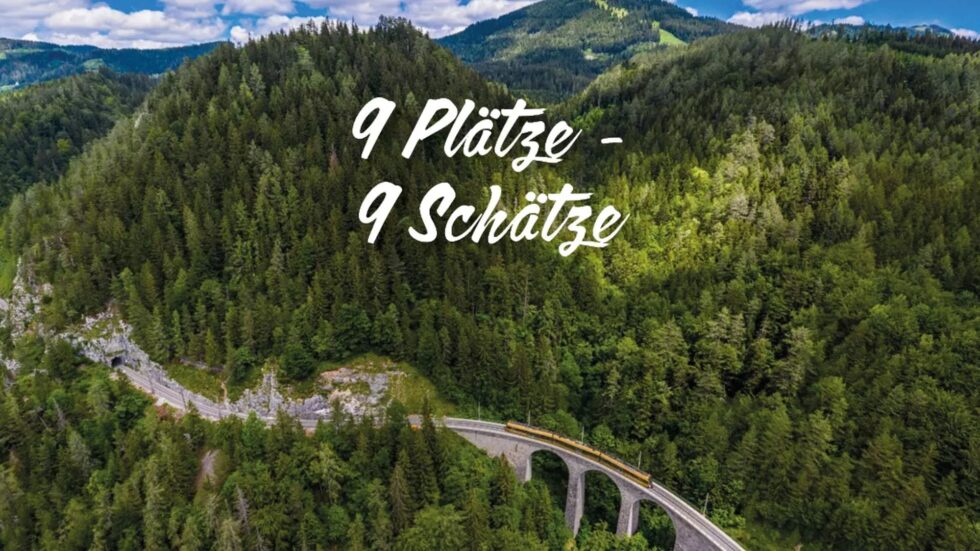 Mariazellerbahn 9 Plätze - 9 Schätze - Foto: NÖVOG/Wegerbauer