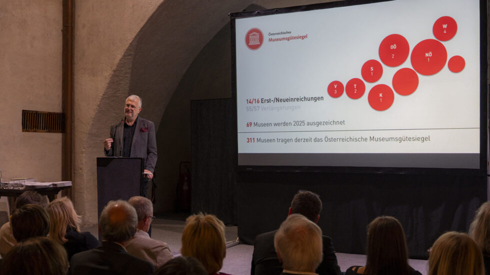 Verleihung Museumsgütesiegel - Foto: Manuela Tessaro, Bozen