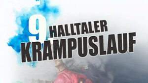 9 Halltaler Krampuslauf - Plakat: Kultur-und Sportverein Halltal