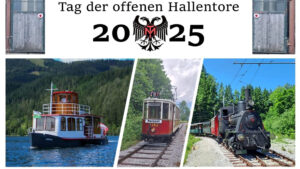 Tag der offenen Hallentore bei der Museumstramway - Grafik: Museumstramway