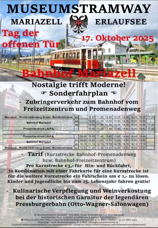 Museumstramway Tag der offenen Tür