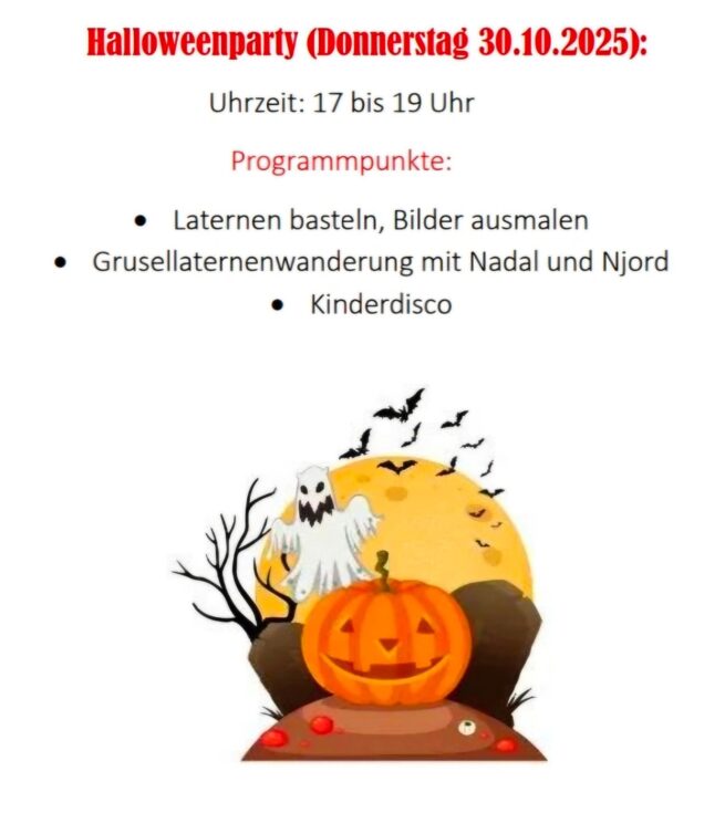Halloweenparty - Plakat: Königbauerhof