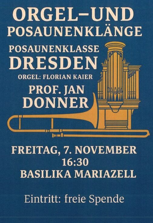 Orgel -und Posaunenklänge - Plakat Facebook