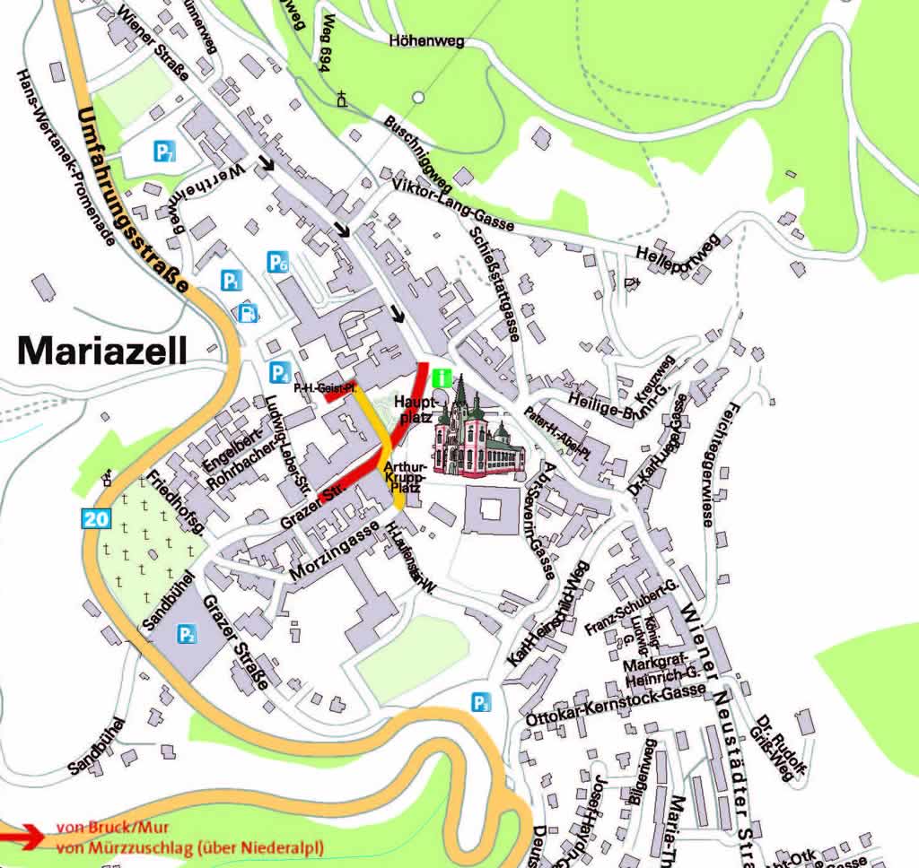 Verkehrsmaßnahmen Advent - Donnerstag und Freitag