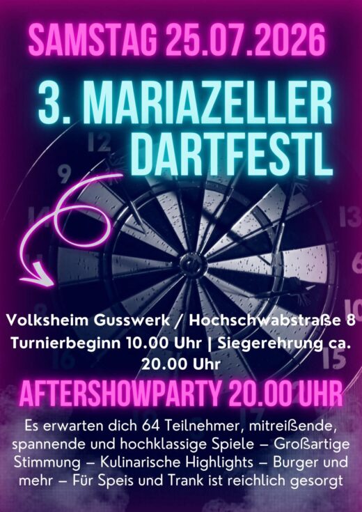 3. Mariazeller DartFestl - 1. Dartclub Mariazell