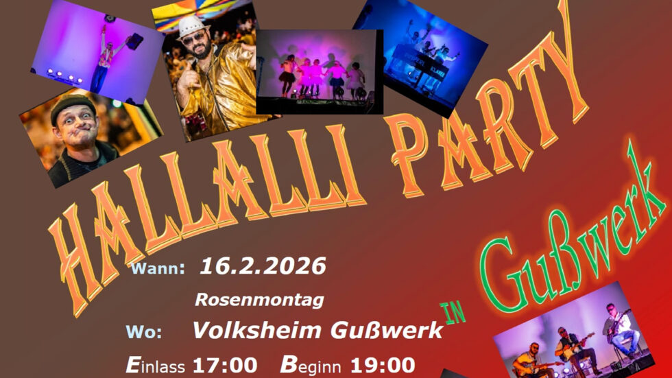 Hallalli-Party, Foto: SC Gußwerk