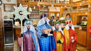 Sternsinger 2026 beim Franzbauer im Salzatal - Foto: Ing. Franz Peter Stadler