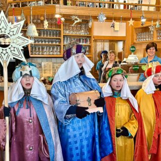 Sternsinger 2026 beim Franzbauer im Salzatal - Foto: Ing. Franz Peter Stadler