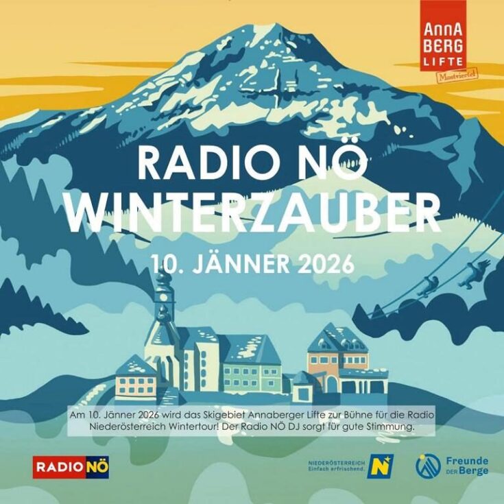 Plakat Radio NÖ Winterzauber Annaberg