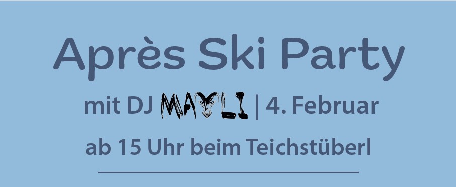 Aprés Ski Party Annaberg
