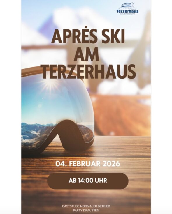 Aprés Ski Party am Terzerhaus