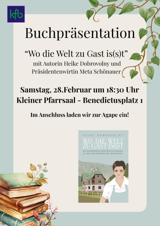 Buchpräsentation - Katholische Frauenbewegung Mariazell